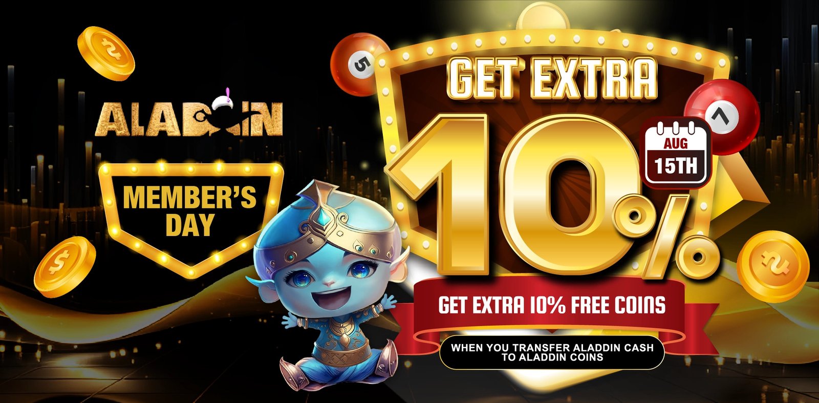 Aladdin99 welcome bonus